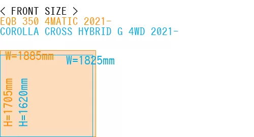 #EQB 350 4MATIC 2021- + COROLLA CROSS HYBRID G 4WD 2021-